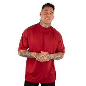 CAMISETA OVERSIZED MALHÃO LISA BORDO