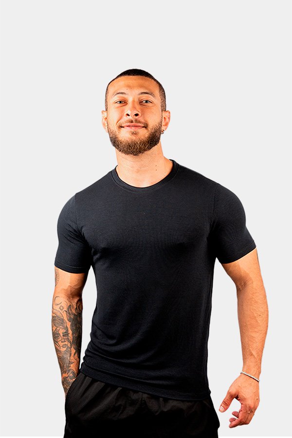 CAMISETA BASICA MODAL PRETA