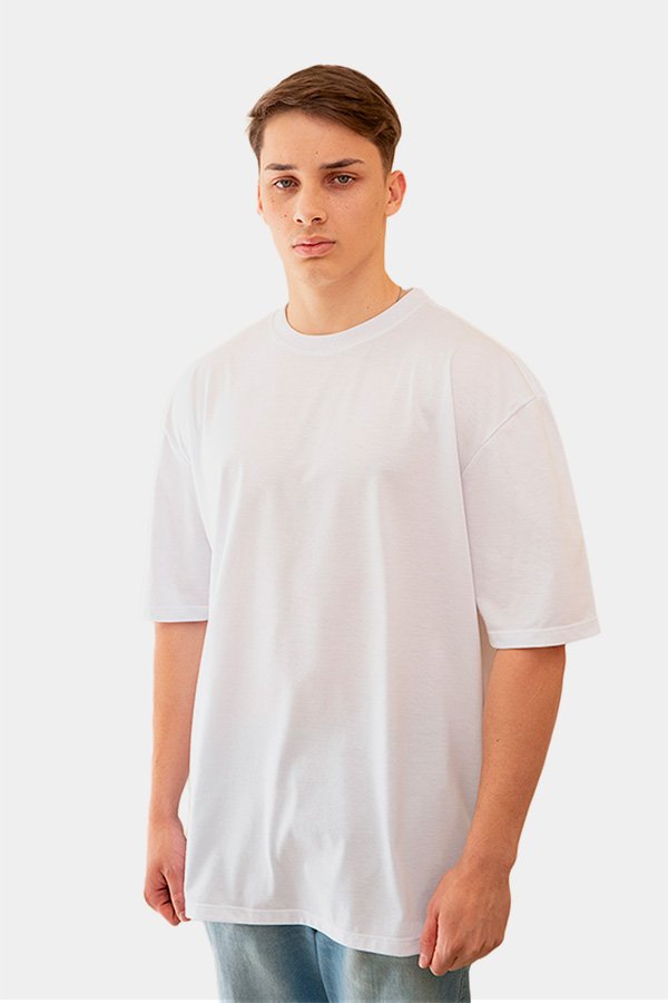 CAMISETA STREET WEAR LISA BRANCA