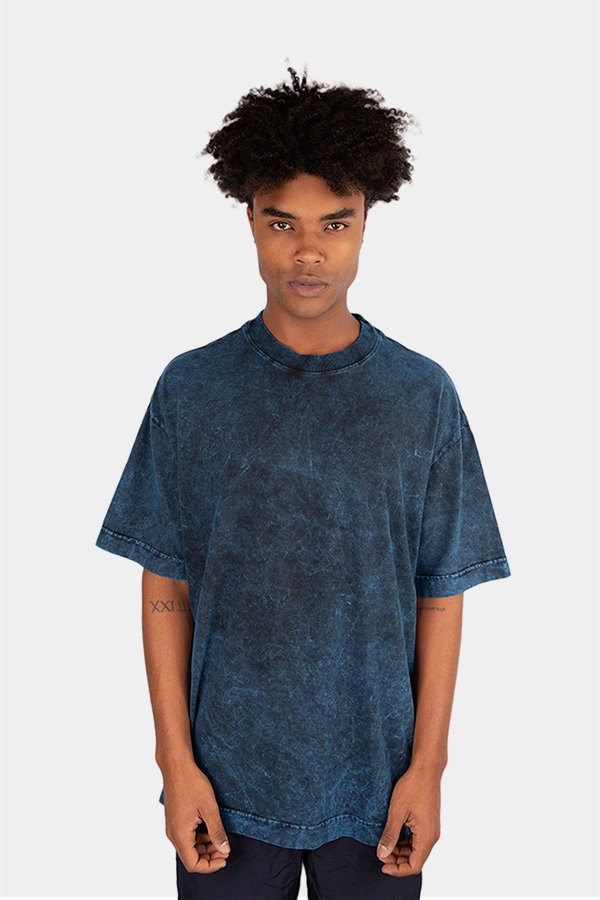 OVERSIZED MARMORIZADO BLUE