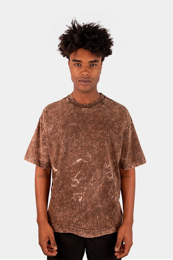 OVERSIZED 20.1 MARMORIZADO MARROM