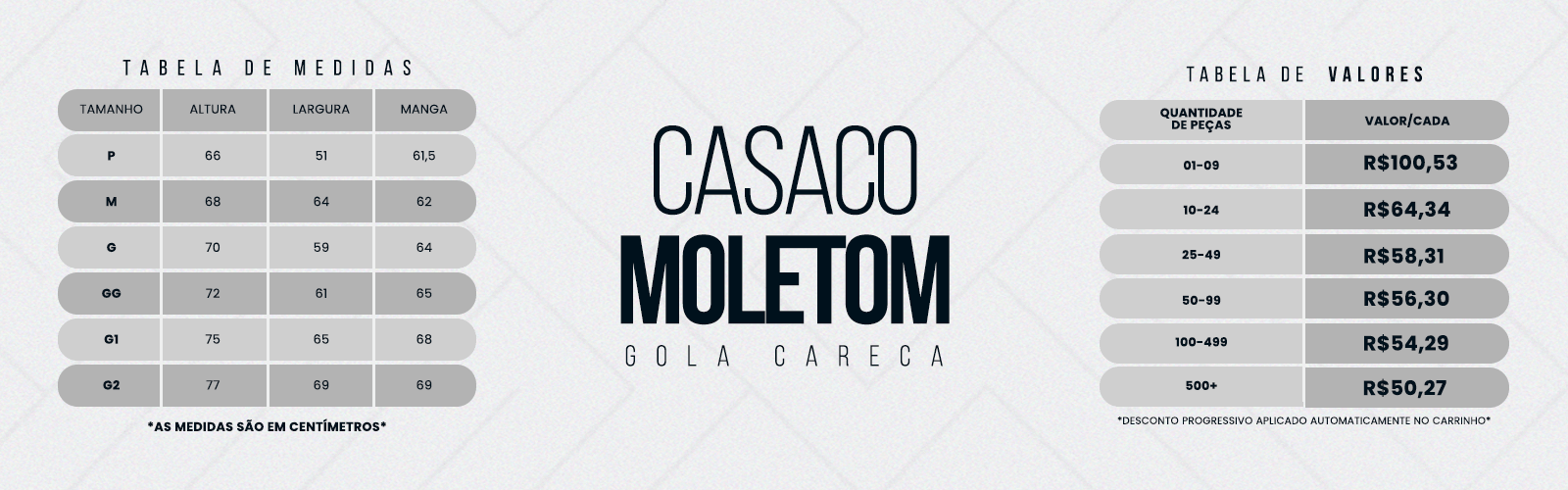 Casaco Moletom Careca