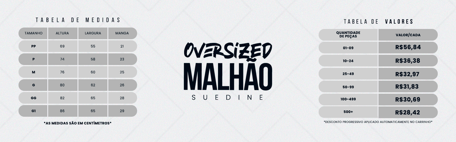 Oversized Malhão Suedine