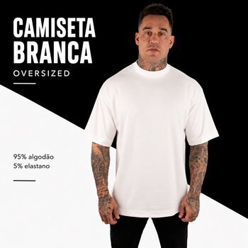 CAMISETA OVERSIZED COTTON LISA OFF WHITE